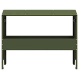 Livestock Feeding Trough Olive Green 79 x 35 x 62 cm 874628