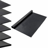 Floor Mat Black 1.2 x 2 m Rubber 42046734