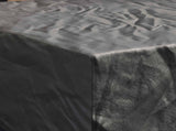 Furniture Cover Plain Black 220 x 220 x 70 cm 420D 4105787