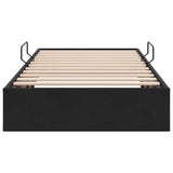Storage Bed with Headboard Black 90 x 190 cm Velvet 3370125