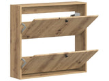 Wall-Mounted Shoe Cabinet BREDA 71 x 17 x 86 cm Engineered Wood 897524