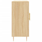 Sideboard Sonoma Oak 90x34x80 cm Engineered Wood 828095