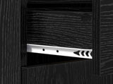 Sideboard Black oak 45 x 42.5 x 93 cm Engineered wood 883149