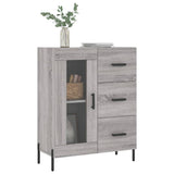Sideboard Grey Sonoma 69.5x34x90 cm Engineered Wood 828058