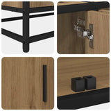 TV Units 2 pcs Artisan Oak 210 x 35 x 41 cm Engineered wood 3402501
