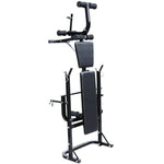 Folding Weight Bench Dumbbell Barbell Set Home Gym 270166