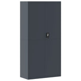 File Cabinet Anthracite 90x40x220 cm Steel 3188332