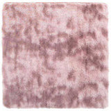Shaggy Rug High Pile NAVARRA Dusty Pink 240x240 cm Polyester 4102889