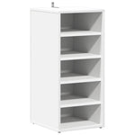 Shoe Cabinets 2 pcs White 31.5x35x70 cm Engineered Wood 808982