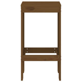 Bar Stools 2 pcs Honey Brown 40x36x75 cm Solid Wood Pine 825348
