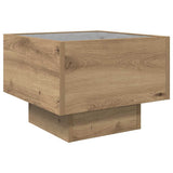 Coffee Table Artisan oak 40 x 40 x 30 cm Engineered wood 879657