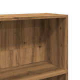 Bookcase Artisian Oak 80x24x143 cm Engineered Wood 857852