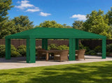 Gazebo Cover 6 x 3 m Green Polyester 190 gsm 900427