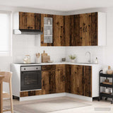 Kitchen Unit KALMAR 8 pcs Old Wood Engineered Wood 3438379