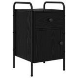 Bedside Cabinet 2 pcs Black Oak 35 x 36.5 x 61 cm 8007648