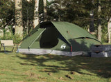 Camping Tent Dome 2-Person Olive Green Waterproof 4009639