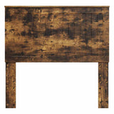 Headboard with Headboard Smoked Oak 100 cm Engineered wood 887797