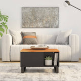Coffee Table 60x50x35 cm Solid Wood Acacia 352866