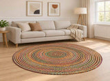 Area Rug Multicolour 210 cm Jute 42010761
