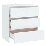Sideboard White 70x41x75 cm Engineered Wood 809746