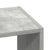 Bookcases 2 pcs Stackable Concrete Grey 30x30x80 cm Engineered Wood 858810