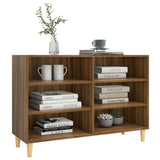 Sideboard Brown Oak 103.5x35x70 cm Engineered Wood 813184