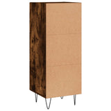 Sideboard Smoked Oak 34.5x34x90 cm Engineered Wood 828601