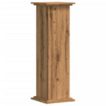 ZNTS Plant Stand Artisan Oak 33x33x100 cm Engineered Wood 852986