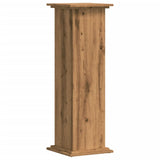 ZNTS Plant Stand Artisan Oak 33x33x100 cm Engineered Wood 852986