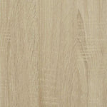 ZNTS 4 Piece Bathroom Furniture Set Sonoma Oak Engineered Wood 3301251