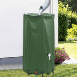 Water Tank with Tap Foldable 380 L PVC 156012