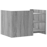 Coffee Table Grey Sonoma 80x50x50 cm Engineered Wood 848344