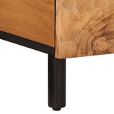 Coffee Table 80x50x40 cm Solid Wood Acacia 356860