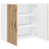 Wall Cabinet PORTO Artisan Oak 80 x 31 x 80 cm Engineered Wood 885414