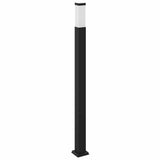 Bollard Light with Sensor&Outlet 110 cm Black IP44 4006093