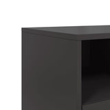 TV Cabinet Black 100.5x39x43.5 cm Steel 846692