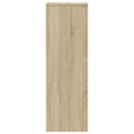 Plant Stands 2 pcs Sonoma Oak 33x33x100 cm Engineered Wood 3307884