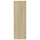 Plant Stand Sonoma Oak 33x33x100 cm Engineered Wood 852953