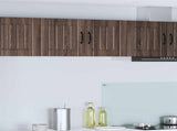 Wall Cabinet LUCCA Brown Oak 80 x 31 x 40 cm Engineered Wood 884941
