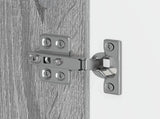 Bathroom Storage Cainet ARNHEM Grey Sonoma 59.5 x 31 x 80 cm 896621