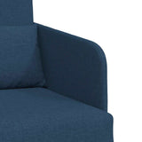 Sofa Bed Blue 65 x 80 x 83 cm Fabric 4106644