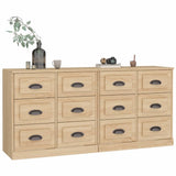Sideboards 2 pcs Sonoma Oak Engineered Wood 3185282