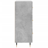 Sideboard Concrete Grey 34.5x34x90 cm Engineered Wood 828584