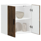 Kitchen Wall Cabinet Porto Smoked Oak Engineered Wood 854062