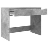 Desk with Drawer Concrete Grey 100 x 50 x 78 cm Engineered Wood 888940