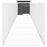 Chicken Cage Anthracite 800x91x100 cm Galvanised Steel 3106457