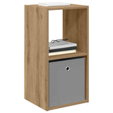 Bedside Table with Drawer 2 pcs Artisan Oak 35 x 32 x 68.5 cm 8000643
