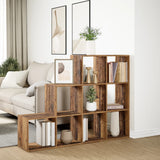 Room Divider Bookcase 3-Tier Old Wood 137.5x29x103.5 cm Engineered Wood 857983