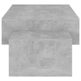 Coffee Table Concrete Grey 105x55x32 cm Engineered Wood 808526