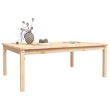 Garden Table 121x82.5x45 cm Solid Wood Pine 824127